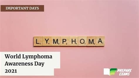 World Lymphoma Awareness Day 2022 Prepareexams