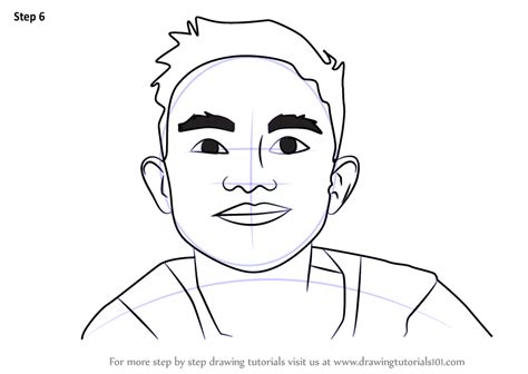 How To Draw A Boy Face Step By Step Easy For Kids Img Nu