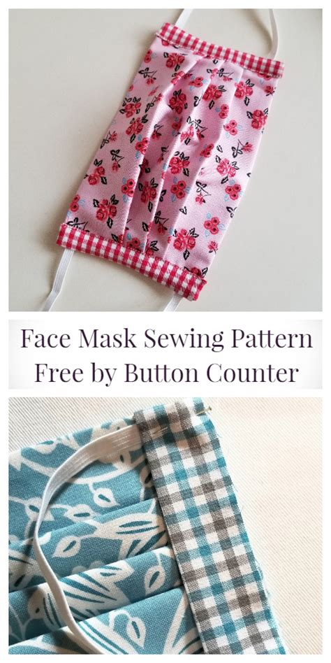 Learn how to sew homemade fabric cloth face masks with elastic. DIY Fabric Face Mask Free Sewing Patterns & Paid+ Video in ...