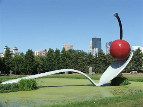 The Famous Spoon Bridge And Cherry Picture Of Minneapolis Sculpture