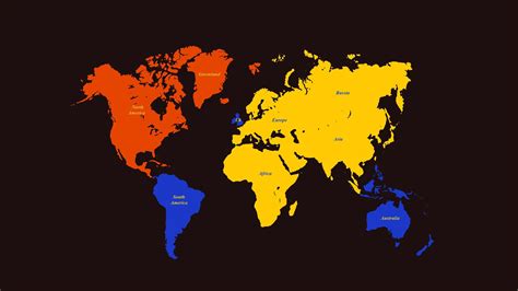 World Map High Resolution Wallpaper