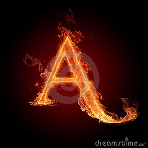 1 2 3 4 5. Fiery Font Royalty Free Stock Photo - Image: 3538245