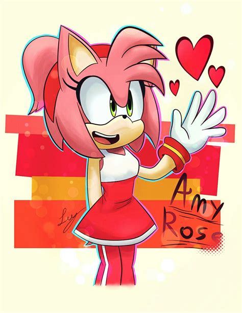 Amy Sonic Riders Sonic And Amy Amy Rose Sonic Images And Photos Finder
