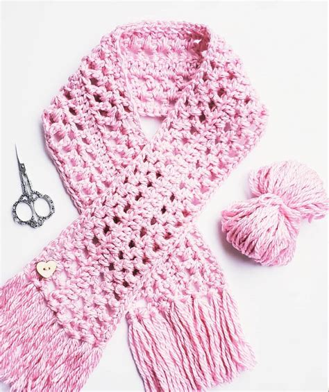 Different And Cute Easy FREE Crochet Scarf Pattern Images For 2019