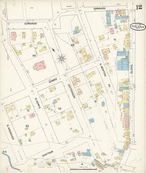 Additional income from endowment and gifts from trustees, alumni, and other friends of the institution help support the balance of costs for services provided. Image 12 of Sanborn Fire Insurance Map from Helena, Lewis and Clark County, Montana. | Library ...
