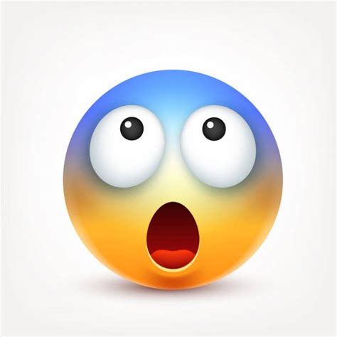 Half Happy Half Sad Face Emoji - Yellow Suprise Emoticon — Stock Vector © ober-art #89303032