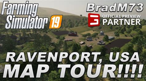 Farming Simulator 19 Ravenport Usa Map Tour Full Game