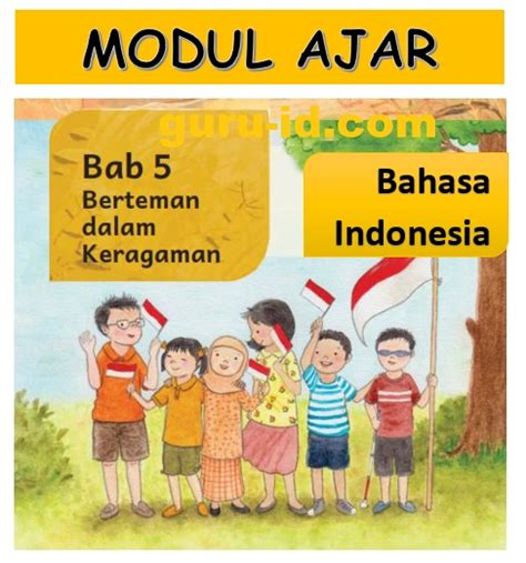 Modul Ajar Bahasa Indonesia Kelas Sd Kurikulum Merdeka Semester Dan