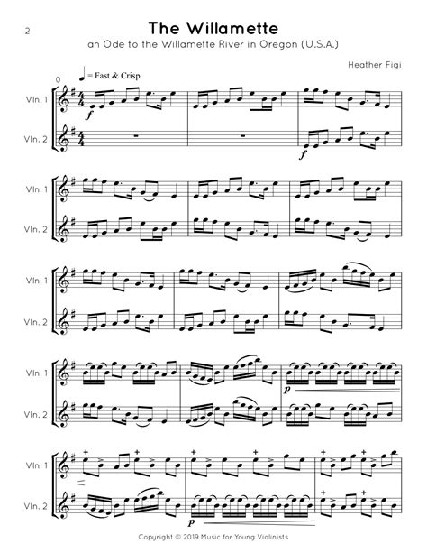 Fiddle Duets Downloadable Sheet Music Pdf Violin Drowsy Etsy Ireland
