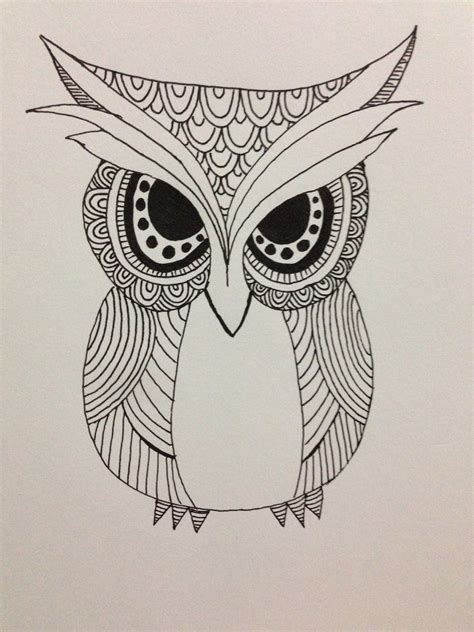 Tribal Owl By Dalzius On Deviantart