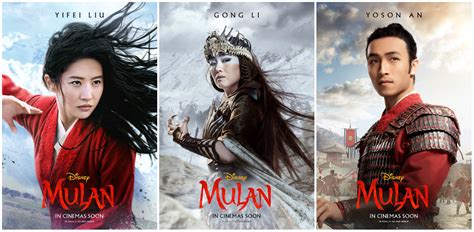 Photos Disney Releases New Character Posters For Mulan Wdw News Today