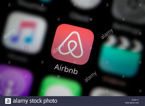 Airbnb's ceo showed resilience when the pandemic sent its value plummeting. A close-up shot of the company logo representing the ...