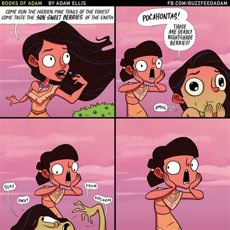 Pocahontas Should Brush Up On Her Horticulture Disney Funny Disney Princess Comics Disney