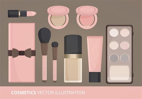 Cosmetics Vector Illustration 96188 Vector Art At Vecteezy