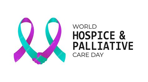 Premium Vector World Hospice And Palliative Care Day Concept