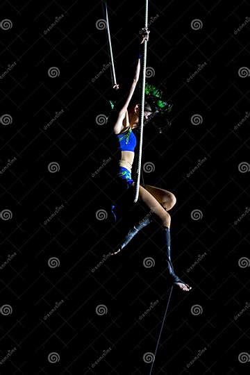 Aerialist Woman At Circus Editorial Photo Image Of Richter 86482421