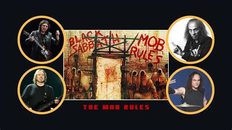 Black Sabbath The Mob Rules Lyrics Youtube