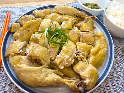 Steamed Chicken Recipe Hong Kong Style 蒸雞香港式 Evas Wok