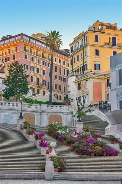 The Spanish Steps In Rome Italy Stock Photo Image Of Roma Outdoor