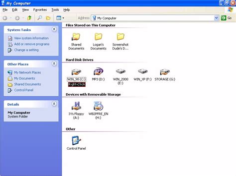 Windows Xp My Computer Modemhelp