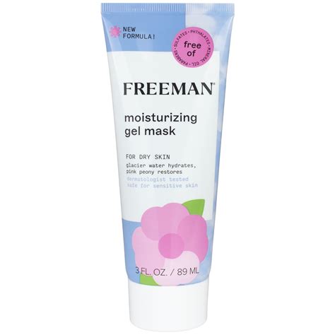 Freeman Moisturizing Glacier Water And Pink Peony Gel Facial Mask