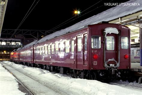 ダブルエーピー青葉 雪の客車列車