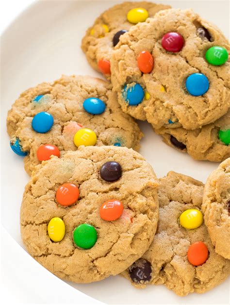 How To Make Peanut Butter Mandm Cookies Chef Savvy