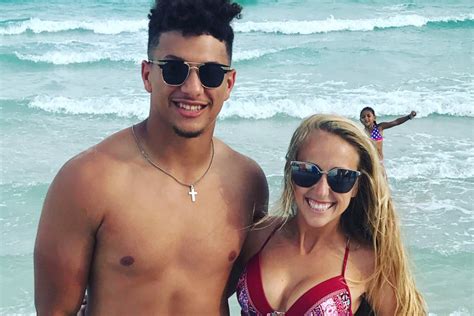 who is patrick mahomes girlfriend brittany matthews and how long has super bowl mvp been