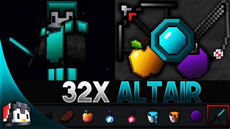 Altair 32x Mcpe Pvp Texture Pack Fps Friendly By Dualzz Youtube
