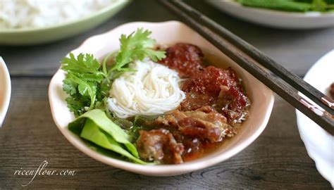 How To Make Bún Chả Recipe Of Vietnamese Grilled Pork With Rice