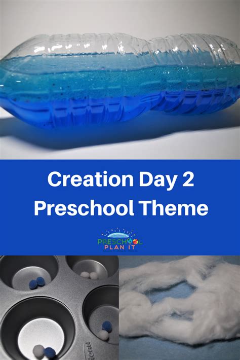 Creation Day 2 Sky And Water Theme For Preschool
