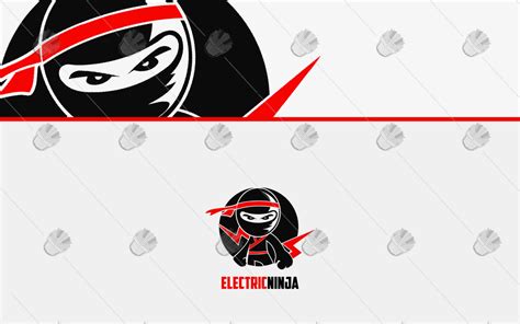 Creative Ninja Logo For Sale Readymade Ninja Logo Lobotz Ltd