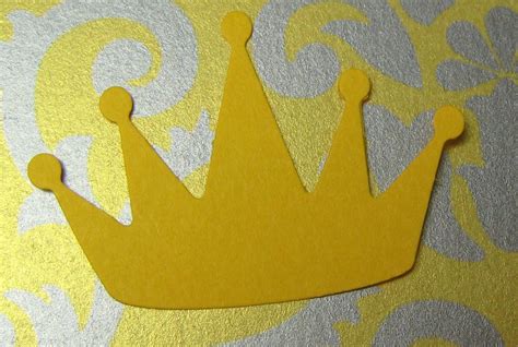 30 Paper Crown Cut Outs Example Document Template