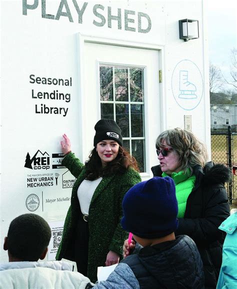 ‘play shed at town field aims to help residents embrace the last days of winter dorchester