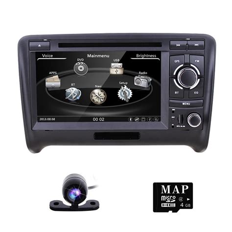 7 Inch 2 Din Car Audio HD Touch Screen Stereo DVD Player With GPS