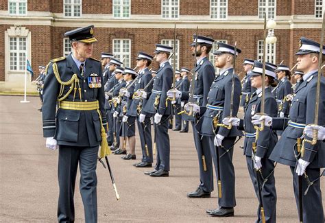 Newark And Sherwood Officer Cadets From The Raf Officer Training