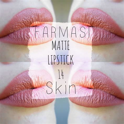 Mela E Cannella Farmasi Matte Lipstick 14 Skin Matte Lipstick