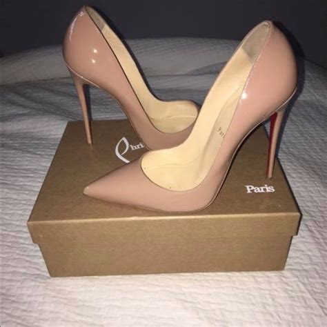 Christian Louboutin Shoes Christian Louboutin Nude Pumps Poshmark