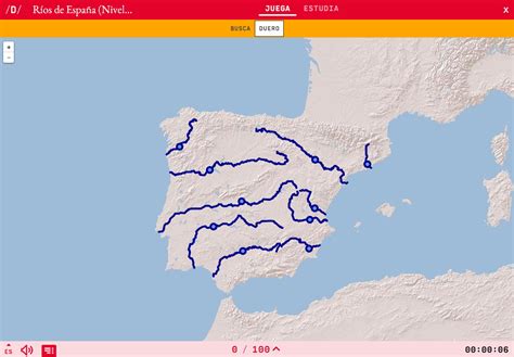 Mapa Interactivo Onde Está Ríos De España Fácil Mapas Interactivos