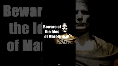 Beware The Ides Of March Youtube