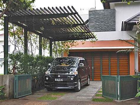 12 desain kanopi rumah minimalis. Canopy Carport Baja Ringan Minimalis - Carport Rumah (2468)