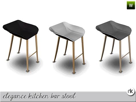 The Sims Resource Elegance Kitchen Bar Stool