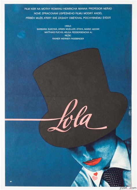 Lola Movie Poster Reiner Werner Fassbinder 80s Poster Art