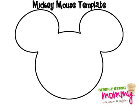 Mickey Mouse Printable Template For Cruise Door Joy Studio Design