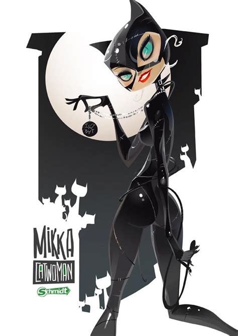 Fashion And Action Catwoman Fan Art By Otto Schmidt