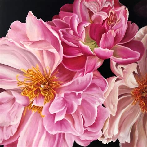 Close Up Flowers Painting Flowers Art Ideas Pages Dev