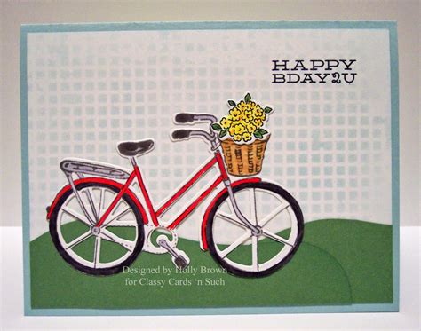 See more ideas about bicycle cards, cards, bike card. Classy Cards 'n Such: Red Bike card