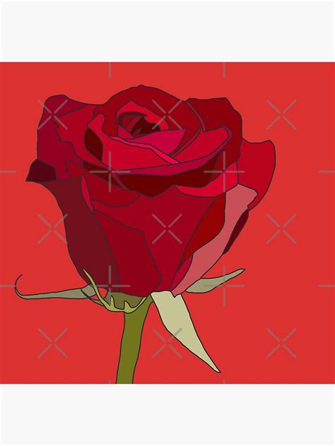 Aesthetic Rose Art Print By Rocket To Pluto Redbubble