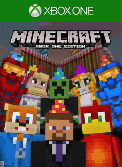Minecraft Xbox One Edition 2nd Birthday Skin Pack Cover Or Packaging