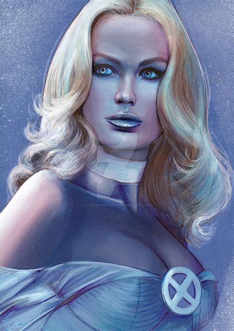 Emma Frost Sketch By Fredianofficial On Deviantart